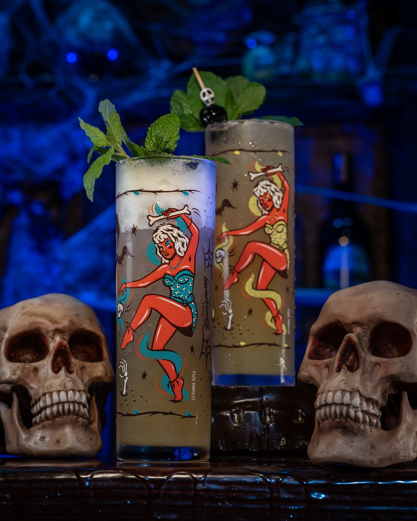 Voodoo Zombie Glass Set