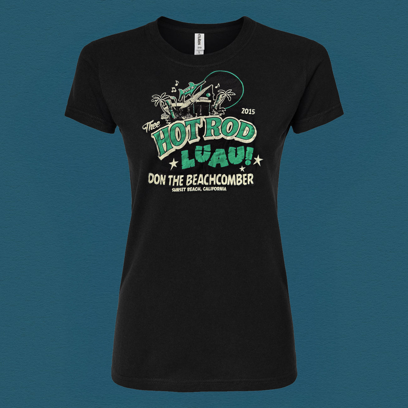 Hot Rod Luau WOMENS tee