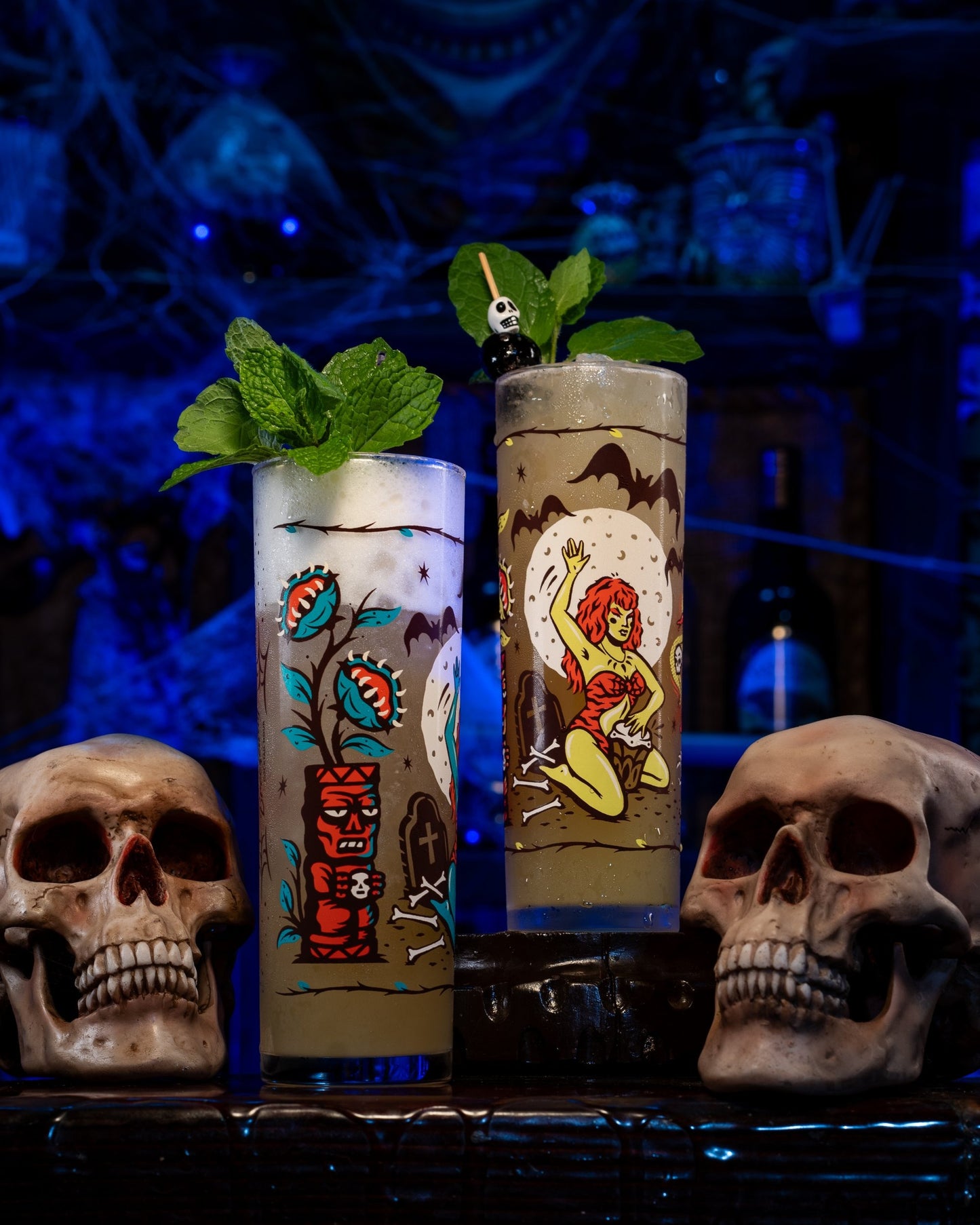 Voodoo Zombie Glass Set